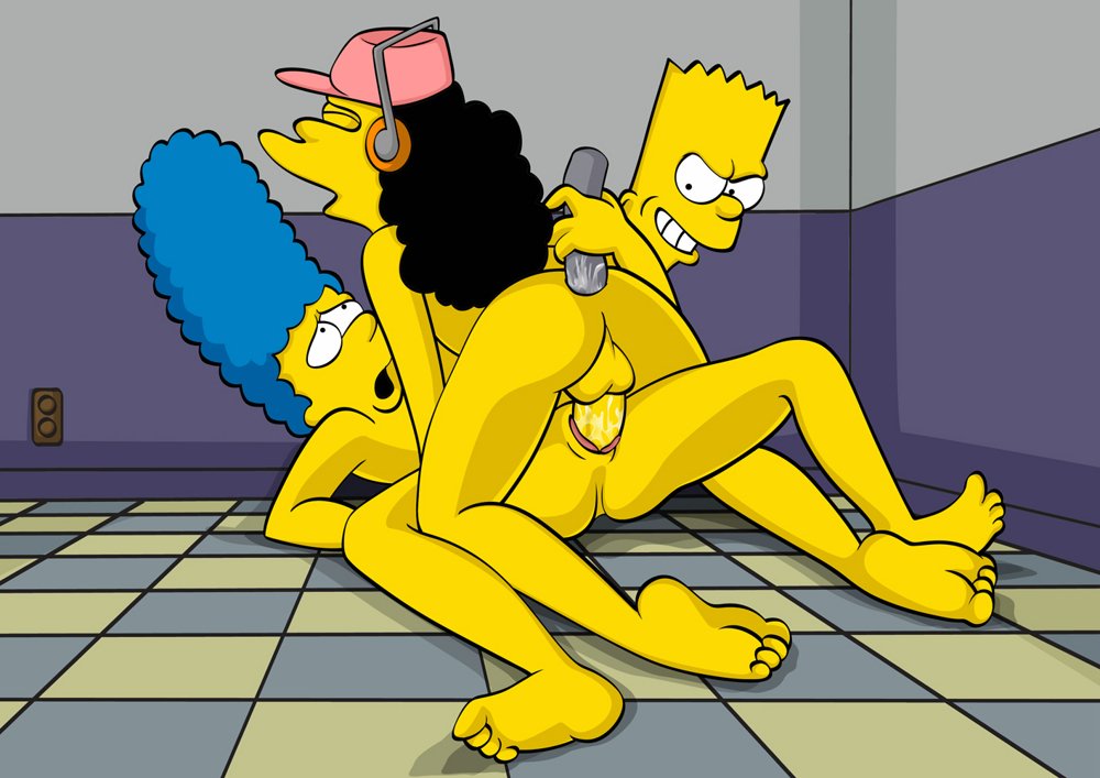 Hentay De Bart Y Marge Simpson.