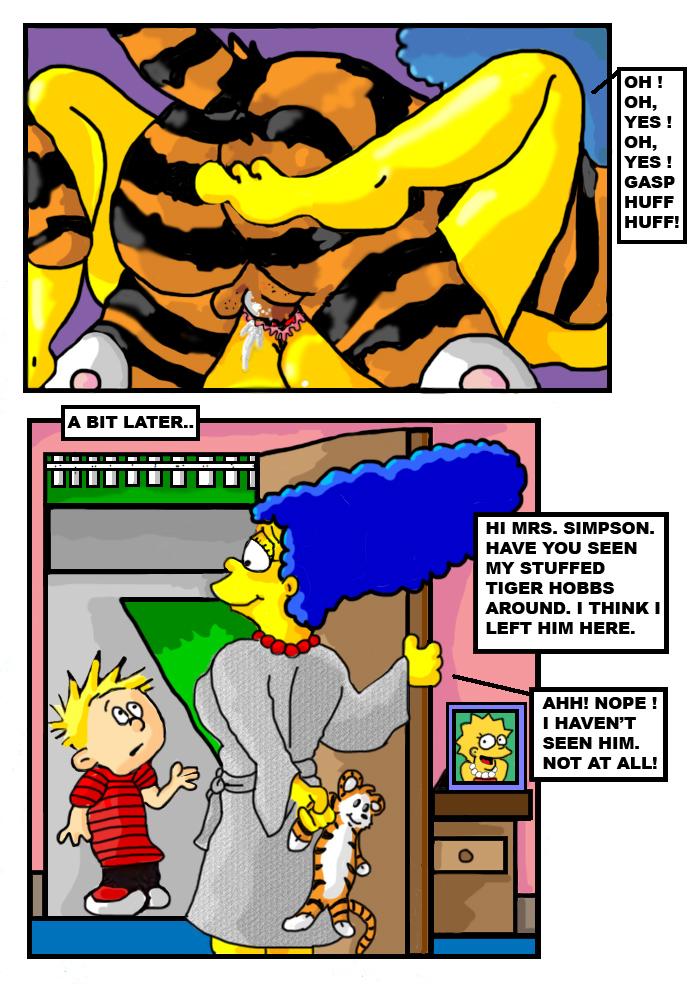 698px x 989px - pic557642: Calvin â€“ Calvin and Hobbes â€“ Hobbes â€“ Lisa Simpson â€“ Marge  Simpson â€“ The Simpsons â€“ crossover - Simpsons Adult Comics
