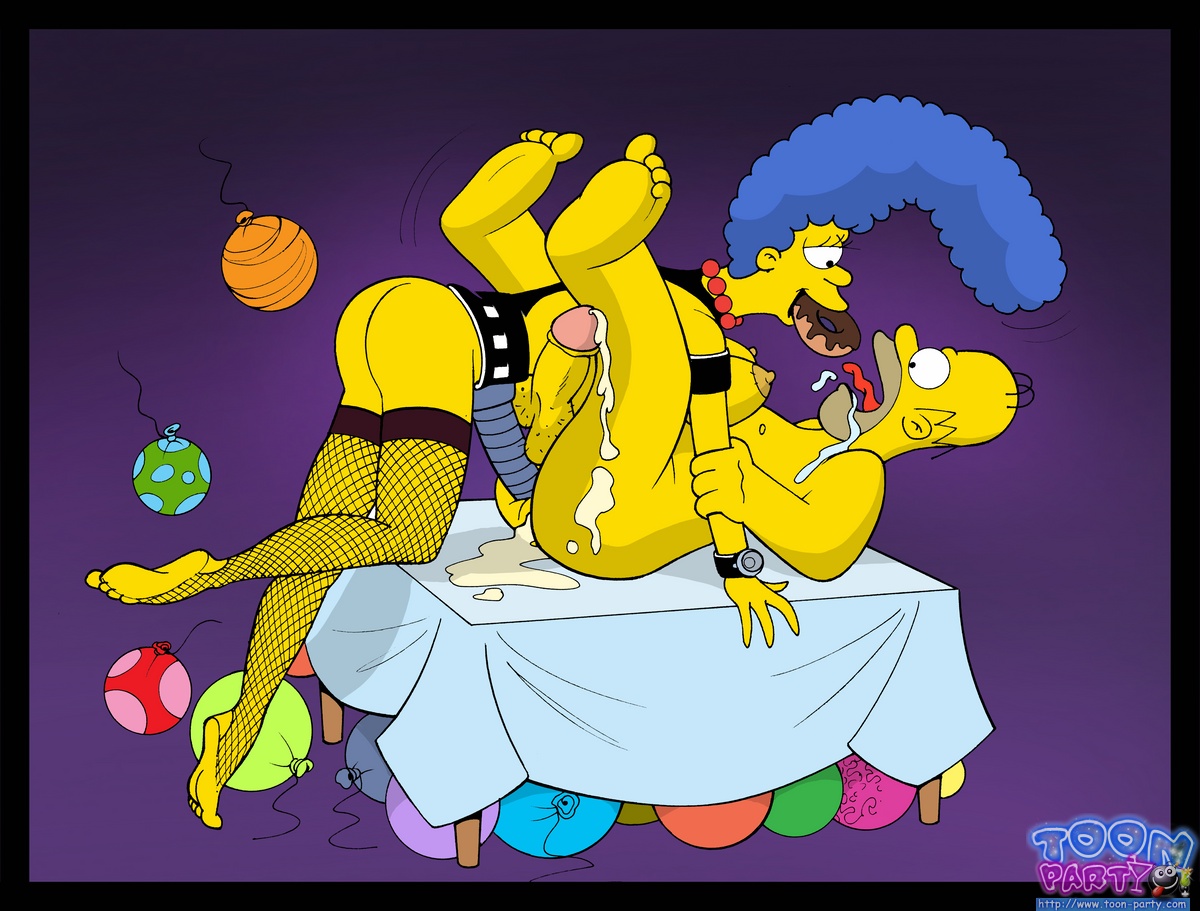 pic645931: Homer Simspon â€“ Marge Simpson â€“ The Simpsons â€“ Toon-Party -  Simpsons Adult Comics