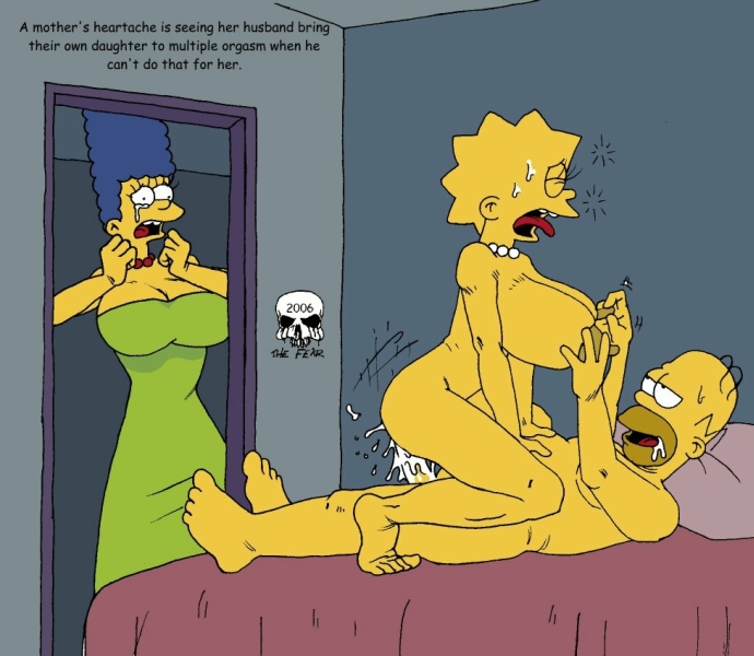 #pic243161: Homer Simpson - Lisa Simpson - Marge Simpson - The Fear - The S...