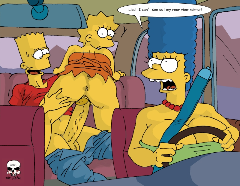 #pic217288: Bart Simpson - Lisa Simpson - Marge Simpson - The Fear - The Si...