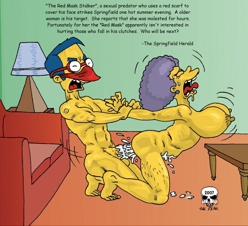 Pic15643 Milhouse Van Houten Selma Bouvier The Fear The Simpsons Simpsons Adult Comics