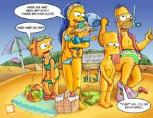 #pic80274: Bart Simpson – Homer Simpson – Lisa Simpson – Marge Simpson – Orange Box – The Simpsons