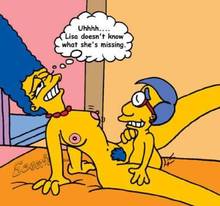 #pic24427: Escoria – Marge Simpson – Milhouse Van Houten – The Simpsons