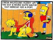 #pic19975: Lisa Simpson – Milhouse Van Houten – The Simpsons