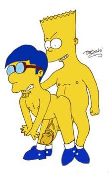 #pic18952: Bart Simpson – Milhouse Van Houten – Otoshi – The Simpsons