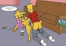 #pic19158: Bart Simpson – Maggie Simpson – The Fear – The Simpsons
