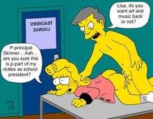 #pic143217: Lisa Simpson – Seymour Skinner – The Simpsons – Tommy Simms
