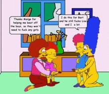 #pic304808: Marge Simpson – Maude Flanders – Rod Flanders – The Simpsons – Todd Flanders – animated