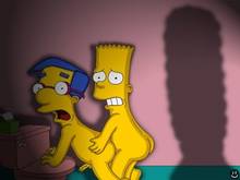 #pic303300: Bart Simpson – Milhouse Van Houten – The Simpsons