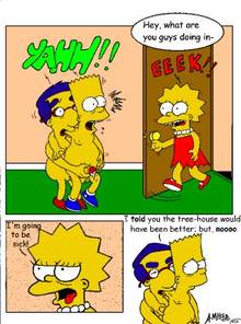 #pic303291: AMH – Bart Simpson – Lisa Simpson – Milhouse Van Houten – The Simpsons
