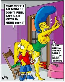 #pic320959: Bart Simpson – Marge Simpson – The Simpsons – necron99