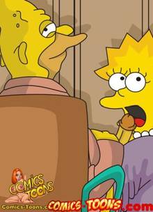 #pic314995: Abraham Simpson – Lisa Simpson – The Simpsons