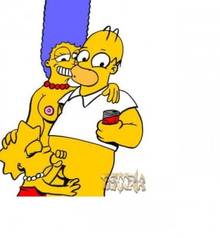 #pic850765: Escoria – Homer Simpson – Lisa Simpson – Marge Simpson – The Simpsons