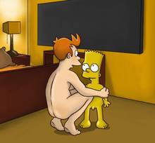 #pic847204: Bart Simpson – Ekuhvielle – Fry – Futurama – The Simpsons – crossover