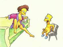 #pic368576: Bart Simpson – Edna Krabappel – The Simpsons