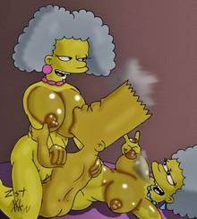 #pic360493: Bart Simpson – Patty Bouvier – Selma Bouvier – The Simpsons – Zst Xkn