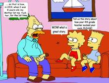#pic302449: Abraham Simpson – Bart Simpson – Lisa Simpson – The Simpsons