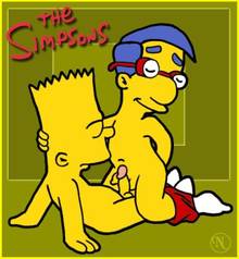 #pic301807: Bart Simpson – Milhouse Van Houten – The Simpsons