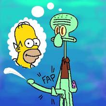 #pic295229: Homer Simpson – SpongeBob SquarePants – Squidward Tentacles – The Simpsons