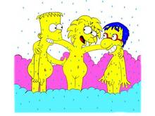 #pic284438: Bart Simpson – Lisa Simpson – Milhouse Van Houten – The Simpsons