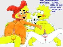 #pic351083: Bart Simpson – Casper – Casper the Friendly Ghost – Lisa Simpson – The Simpsons – Wendy – Wendy the Good Little Witch – crossover