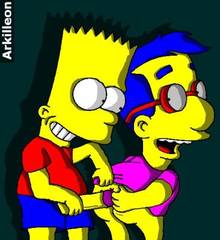 #pic1194606: Bart Simpson – Milhouse Van Houten – The Simpsons
