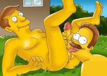 #pic715170: Ned Flanders – Seymour Skinner – The Simpsons