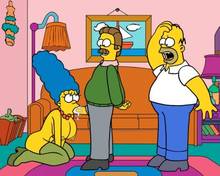 #pic715326: Homer Simpson – Marge Simpson – Ned Flanders – The Simpsons