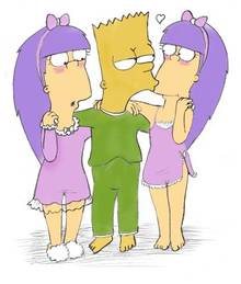 #pic1138237: Bart Simpson – Jimmy – Sherri – Terri – The Simpsons