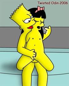 #pic90308: Bart Simpson – Jessica Lovejoy – The Simpsons – twisted odin