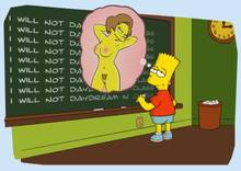 #pic233323: Bart Simpson – Edna Krabappel – The Simpsons