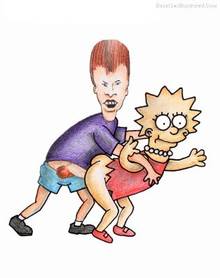 #pic232307: Beavis and Butt-head – Butt-head – Lisa Simpson – The Simpsons – beastsexillustrated