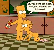 #pic240471: Bart Simpson – Lisa Simpson – The Simpsons