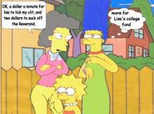 #pic308073: Helen Lovejoy – Lisa Simpson – Marge Simpson – The Simpsons – animated