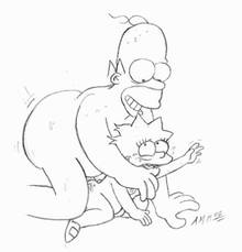 #pic139834: AMH – Homer Simpson – Lisa Simpson – The Simpsons