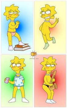 #pic135427: Lisa Simpson – Orange Box – The Simpsons
