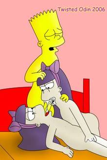 #pic257147: Bart Simpson – Sherri – Terri – The Simpsons – twisted odin