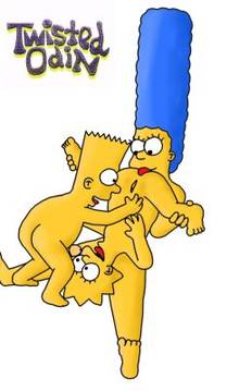#pic257153: Bart Simpson – Lisa Simpson – Marge Simpson – The Simpsons – twisted odin