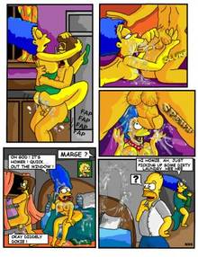 #pic806070: Homer Simpson – Marge Simpson – Ned Flanders – The Simpsons – comic – necron99