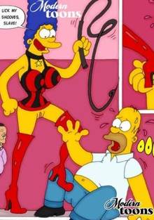 #pic803065: Homer Simpson – Julius Hibbert – Marge Simpson – Modern Toons – The Simpsons