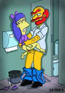 #pic1004860: Groundskeeper Willie – Sherri – The Simpsons – se&ntilde-or x
