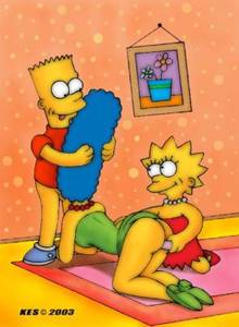 #pic845651: Bart Simpson – Lisa Simpson – Marge Simpson – The Simpsons