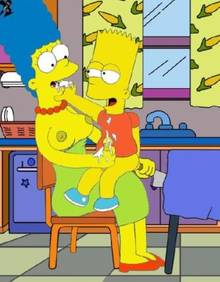 #pic845653: Bart Simpson – Marge Simpson – The Simpsons