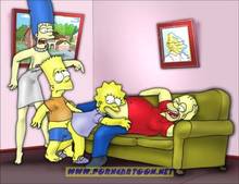 #pic835372: Bart Simpson – Homer Simpson – Lisa Simpson – Marge Simpson – PornCartoon – The Simpsons