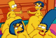 #pic915678: Bart Simpson – Luann Van Houten – Marge Simpson – Milhouse Van Houten – The Simpsons – gundam888
