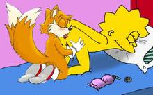 #pic906072: Lisa Simpson – Sonic Team – Tails – The Simpsons – crossover
