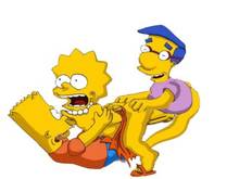 #pic904274: Bart Simpson – Lisa Simpson – Milhouse Van Houten – The Simpsons – animated