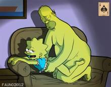 #pic870226: Fauno artifex – Homer Simpson – Lisa Simpson – The Simpsons