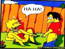#pic832091: Lisa Simpson – Nelson Muntz – The Simpsons